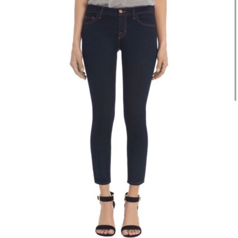 J Brand Capri Skinny Jeans In Ink